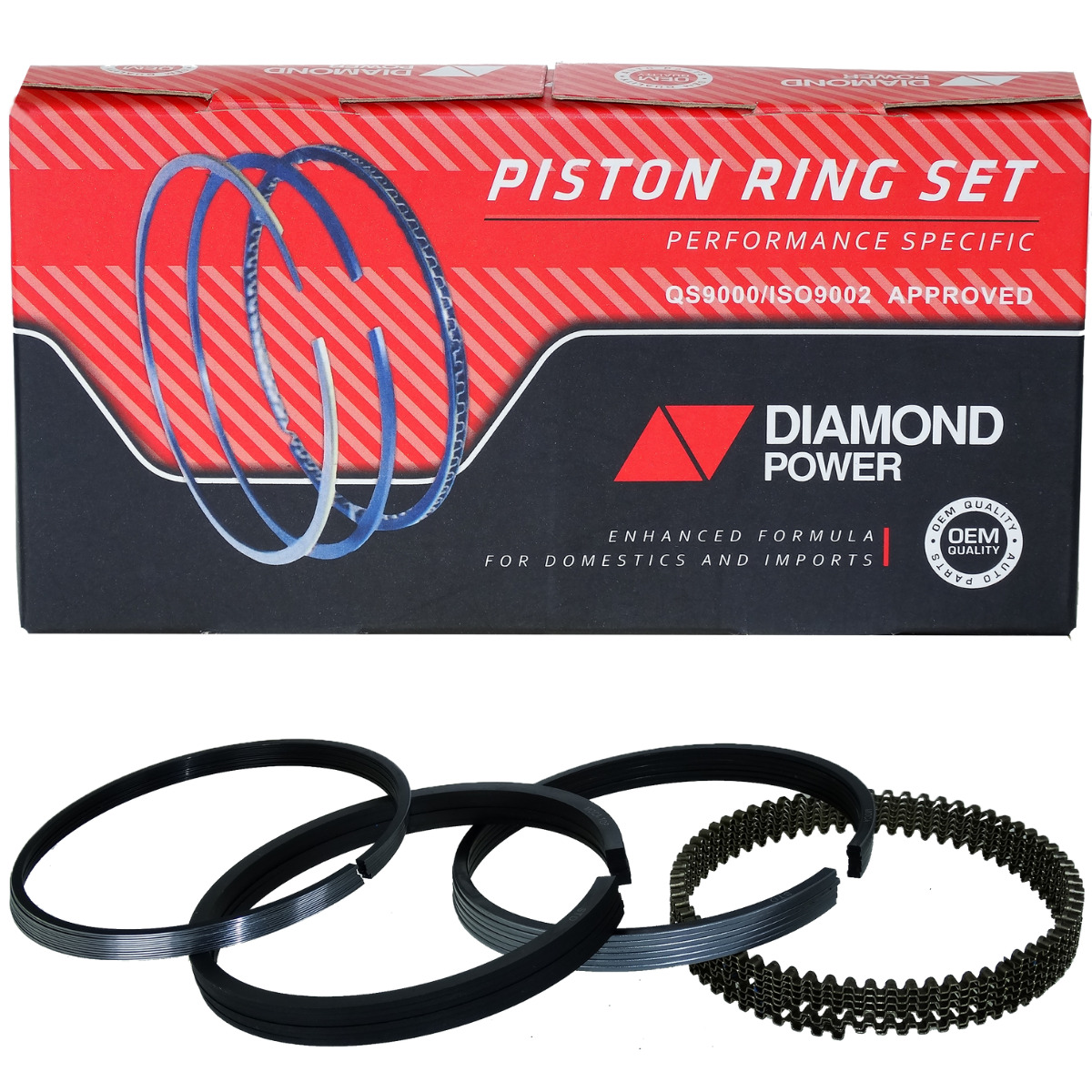 PORTADA ANILLO DIAMOND POWER 6 CYL Anillo Trailblazer Rainier Isuzu 4.2
