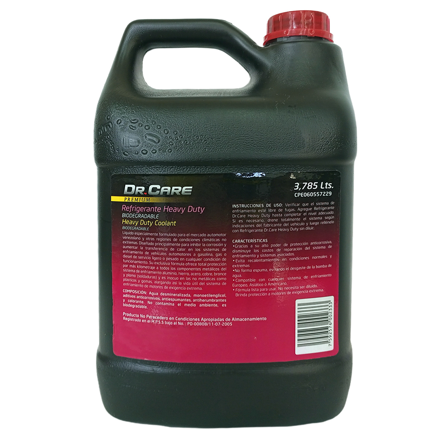 Refrigerante Heavy Duty DrCare 3,78L